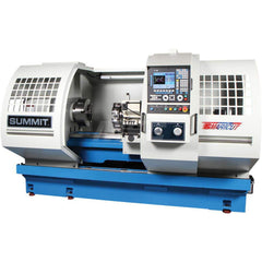 Summit - CNC Lathes; Precision: No ; Swing (Inch): 28 ; Swing (Decimal Inch): 29.0000 ; Swing (mm): 29.00 ; Swing Over Cross Slide (Decimal Inch): 20.0000 ; Swing Over Cross Slide (mm): 20.00 - Exact Industrial Supply