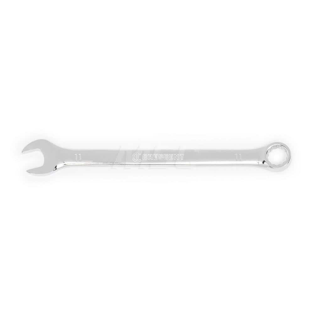 Crescent - Combination Wrenches; Type: Combination Wrench ; Tool Type: NonRatcheting ; Size (mm): 11 ; Number of Points: 12 ; Finish/Coating: Full Polish Chrome ; Material: Alloy Steel - Exact Industrial Supply