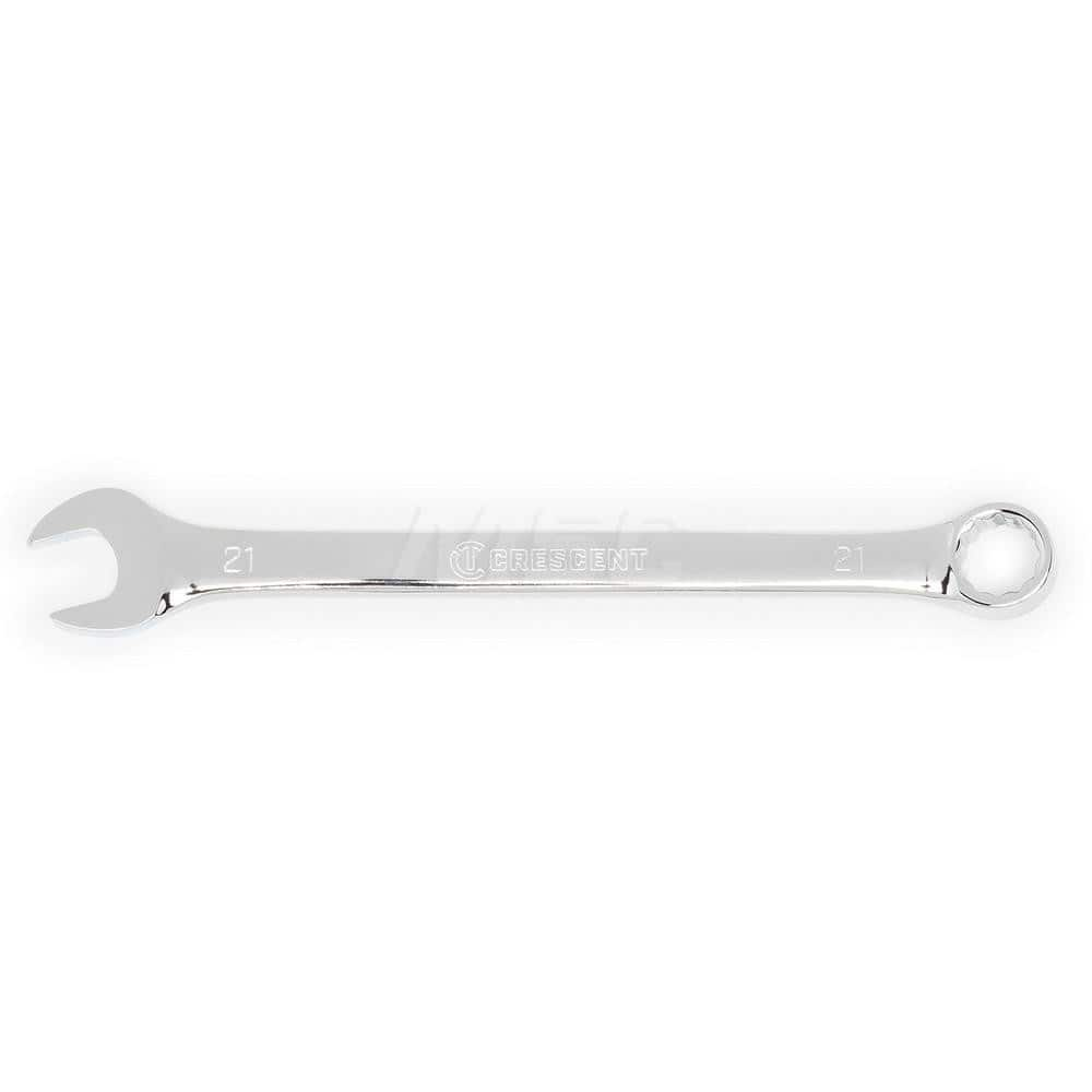 Crescent - Combination Wrenches; Type: Combination Wrench ; Tool Type: NonRatcheting ; Size (mm): 21 ; Number of Points: 12 ; Finish/Coating: Full Polish Chrome ; Material: Alloy Steel - Exact Industrial Supply