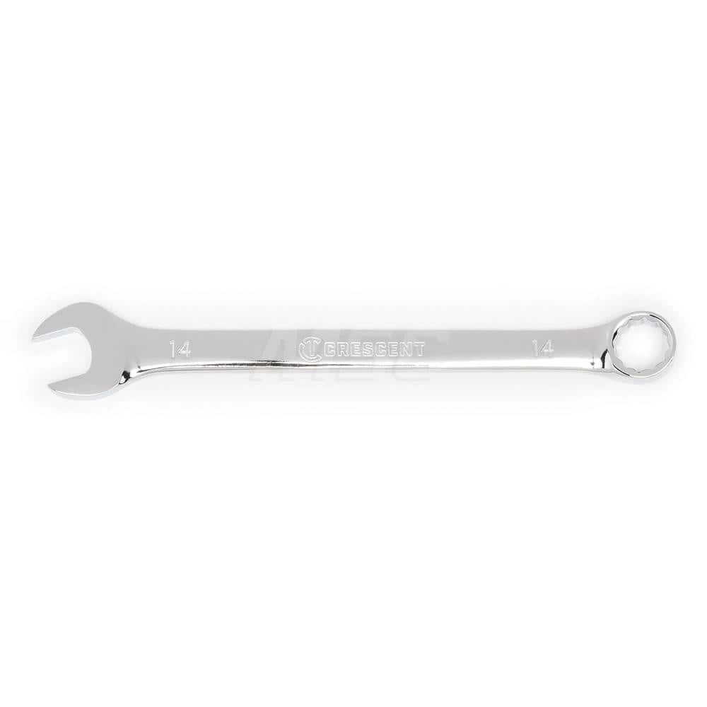 Crescent - Combination Wrenches; Type: Combination Wrench ; Tool Type: NonRatcheting ; Size (mm): 14 ; Number of Points: 12 ; Finish/Coating: Full Polish Chrome ; Material: Alloy Steel - Exact Industrial Supply