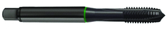 3/8-16 Dia. - 2B - 3 FL - Cobalt Plug Green Ring Tap - Blk-Ox FORM-B DIN 374 - USA Tool & Supply