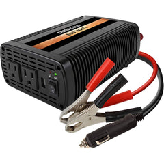 Duracell - Power Inverters; Input Voltage: 12 ; Output Voltage: 115 VAC ; Continuous Output Power (W): 800 ; Peak Output Power (W): 1600 ; Maximum Input Current Rating (A): 66 ; Cooling Method: Fan Cooled - Exact Industrial Supply