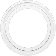 USA Sealing - Sanitary Stainless Steel Pipe Fittings; Type: Clean Room Medical Grade Sanitary Gasket ; Style: Standard ; Fitting Size: 6 (Inch); End Connections: Tube OD ; Material: Silicone ; Material Grade: FDA - Exact Industrial Supply