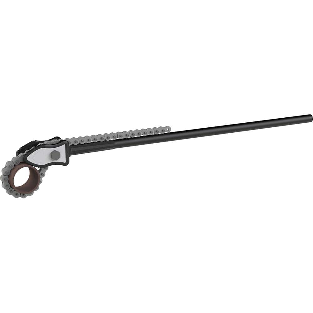 Petol - Chain & Strap Wrenches; Type: Chain Tong ; Maximum Pipe Capacity (Inch): 6.25 ; Chain/Strap Length: 28 (Inch); Handle Length: 20 (Inch) - Exact Industrial Supply