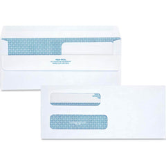 Quality Park - Mailers, Sheets & Envelopes; Type: Security Envelope ; Style: Self Seal ; Width (Inch): 8-5/8 ; Length (Inch): 3-5/8 ; Box Quantity: 250 ; Size: 3.63 x 8.63 - Exact Industrial Supply