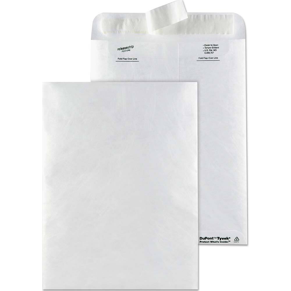 Survivor - Mailers, Sheets & Envelopes; Type: Paper Expansion ; Style: Self Seal ; Width (Inch): 12 ; Length (Inch): 9 ; Box Quantity: 50 ; Size: 9 x 12 - Exact Industrial Supply