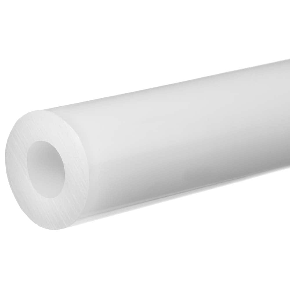 USA Sealing - Plastic, Rubber & Synthetic Tube; Inside Diameter (mm): 9.0000 ; Outside Diameter (mm): 13.0000 ; Wall Thickness (mm): 2.00 ; Material: Teflon PTFE ; Maximum Working Pressure (psi): 120 ; Color: Translucent White - Exact Industrial Supply