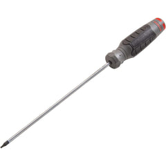 Torx Drivers; End Type: Tamper-Resistant Torx; Torx Size: TP8; Handle Type: Straight; Tip Material: Steel; Finish: Oxide; Blade Length: 8; Handle Length: 4 in; Overall Length: 12.25; Handle Color: Black; Insulated: No; Tether Style: Not Tether Capable; Bl