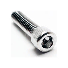 Socket Cap Screw: 5/16-18 Thread, DIN 7380, 3/16″ Drive 1-1/4″ Thread Length, Stainless Steel, NL-19