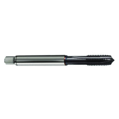 M3 × 0.5 3FL 6H PM Cobalt Spiral Pointed Plug Tap-TiCN FORM-B DIN 371 - USA Tool & Supply