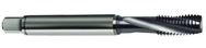 M8x1.25 6H 3-Flute PM Cobalt Semi-Bottoming 15 degree Spiral Flute Tap-TiCN - USA Tool & Supply