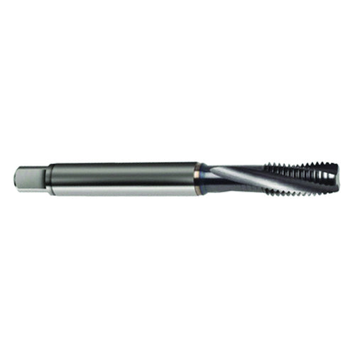 ‎M3 × 0.5 3FL 6H PM Cobalt Spiral Flute Semi-Bott Tap-TiCN FORM-C-15 Degree Helix - USA Tool & Supply