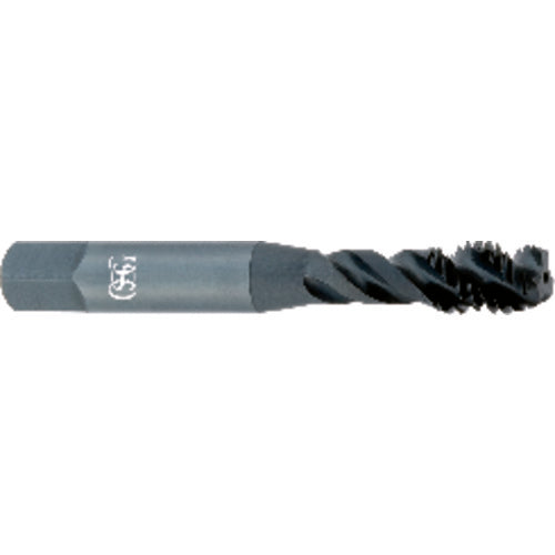 ‎1/4-28 Dia. - H3-3 FL - HSSE - Bright - Modified Bottoming - Spiral Flute Tap - USA Tool & Supply