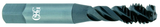 10-32 Dia. - H5 - 3 FL - HSSE - TiCN - Modified Bottoming - Spiral Flute Tap - USA Tool & Supply