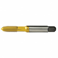 M4x0.7 Flute D6 Plug HSS Standard Thread Forming Tap- TiN - Exact Industrial Supply