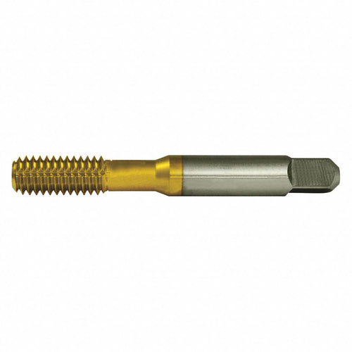 M8x1.25 Flute D9 Bottoming HSS Standard Thread Forming Tap- TiN - Exact Industrial Supply