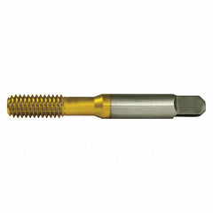 M10x1.5 Flute D10 Bottoming HSS Standard Thread Forming Tap- TiN - Exact Industrial Supply