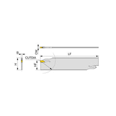 Indexable Cut-Off Blades; End Type: Double; Hand: Neutral; Blade Height (Decimal Inch): 1.0240; Blade Width (Decimal Inch): 0.0710; Blade Overall Length (Decimal Inch): 5.9055; Blade Style: QSP; Compatible Insert Style: QGM; Compatible Insert Size Code: 2