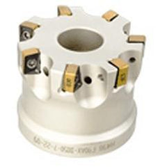 Heli Do Indexable Face Mill-2.5" Dia; 1" Bore Dia - USA Tool & Supply