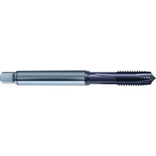 M6 × 1.0 3FL 6H PM Cobalt Spiral Pointed Plug Tap-TiAlN FORM-B DIN 371 - USA Tool & Supply