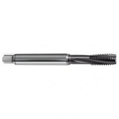 M4x0.50 6H 3-Flute PM Cobalt Semi-Bottoming 10 degree Spiral Flute Tap-TiAlN - USA Tool & Supply