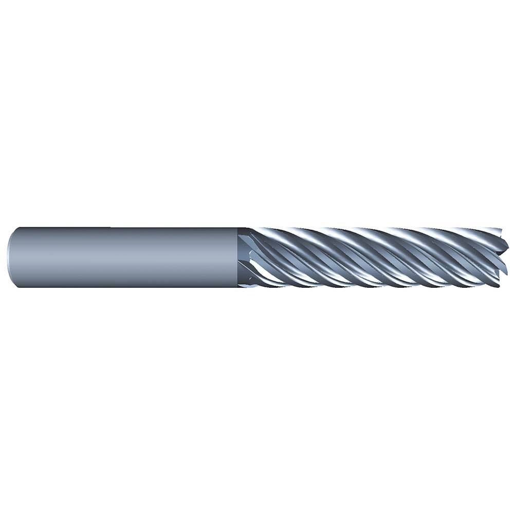 Eliminator - Square End Mills; Mill Diameter (Inch): 5/8 ; Mill Diameter (Decimal Inch): 0.6250 ; Number of Flutes: 7 ; Length of Cut (Inch): 2-1/4 ; Material: Solid Carbide ; Finish/Coating: AlCrN - Exact Industrial Supply
