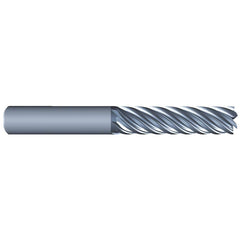 Eliminator - Square End Mills; Mill Diameter (Inch): 3/4 ; Mill Diameter (Decimal Inch): 0.7500 ; Number of Flutes: 7 ; Length of Cut (Inch): 2-1/4 ; Material: Solid Carbide ; Finish/Coating: AlCrN - Exact Industrial Supply