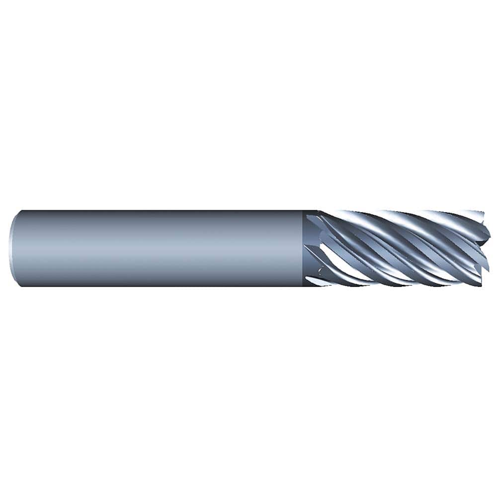 Eliminator - Square End Mills; Mill Diameter (Inch): 3/4 ; Mill Diameter (Decimal Inch): 0.7500 ; Number of Flutes: 7 ; Length of Cut (Inch): 1-3/4 ; Material: Solid Carbide ; Finish/Coating: AlCrN - Exact Industrial Supply