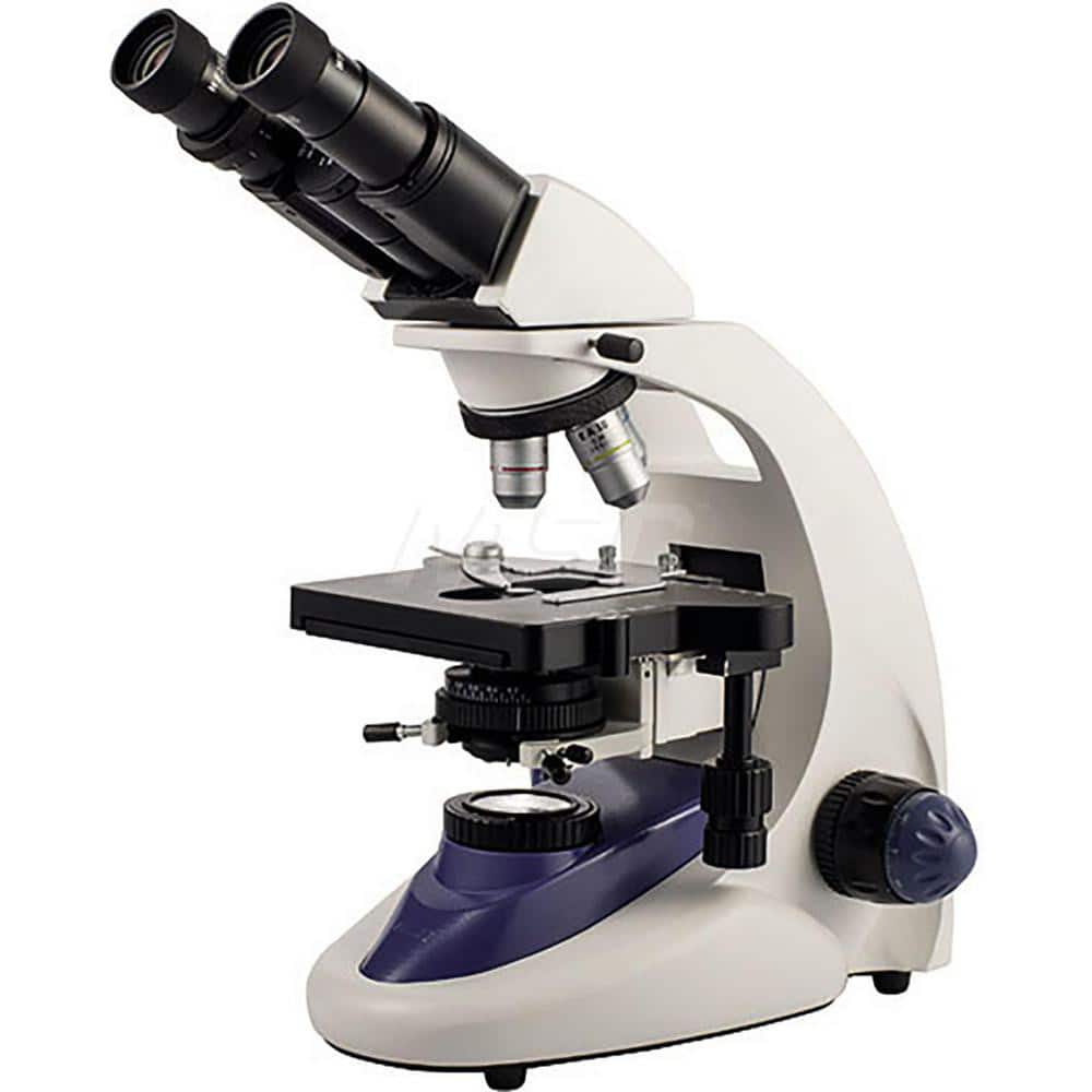Microscopes; Microscope Type: Binocular; Eyepiece Type: Binocular; Arm Type: Fixed; Focus Type: Adjustable; Image Direction: Upright; Eyepiece Magnification: 10x; Objective Lens Magnification: 4x; 100x (S)(Oil); 10x; 40x (S)