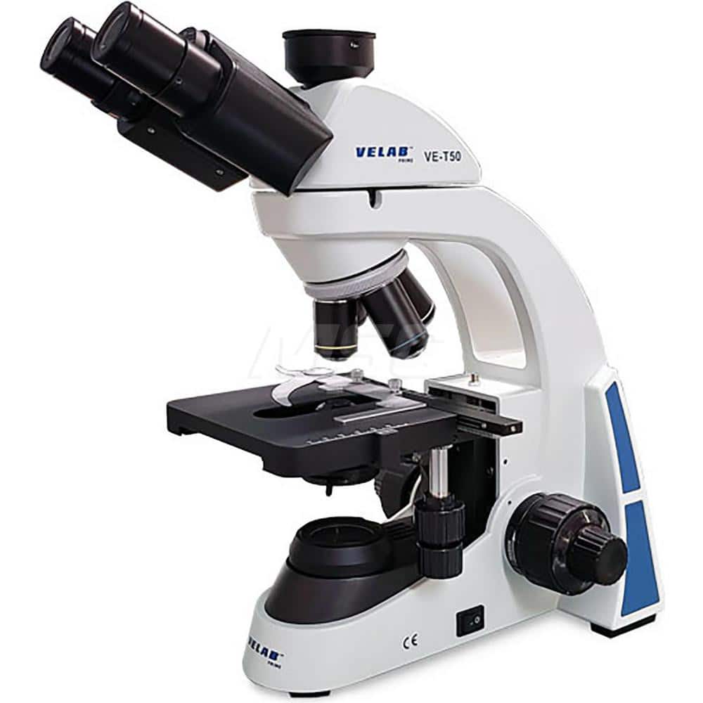 Microscopes; Microscope Type: Trinocular; Eyepiece Type: Trinocular; Arm Type: Fixed; Focus Type: Adjustable; Image Direction: Upright; Eyepiece Magnification: 10x; Objective Lens Magnification: 4x; 100x (S)(Oil); 10x; 40x (S)