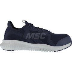 Work Boot: Size 12, Mesh, Composite Toe Navy, Medium Width, Non-Slip Sole