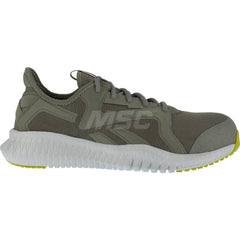 Work Boot: Size 15, Nylon, Composite Toe Green, Medium Width, Non-Slip Sole