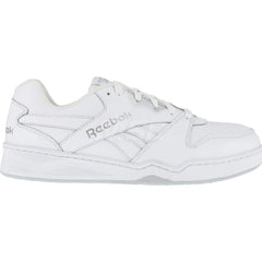 Work Boot: Leather, Composite Toe White, Medium Width, Non-Slip Sole