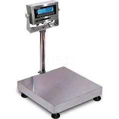 Shipping & Receiving Platform & Bench Scales; System Of Measurement: pounds; kilograms; Display Type: Digital; LED; Capacity (Lb.): 60.000; Capacity (kg): 60.000; Capacity: 60.000; Calibration: External; Base Length (Inch): 11.8000; Base Length (Decimal I