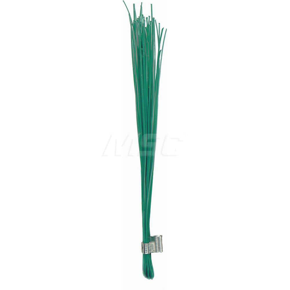 Traffic Cone & Barricade Accessories; Accessory Type: Wire Whiskers; Width (Decimal Inch): 8; Height (Inch): 3.75 in; Height (Decimal Inch): 3.75 in; Material: Polypropylene; Color: Green; Tape Length (Feet): 9.00; For Use With: Wood stake or 60 Penny nai