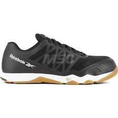 Work Boot: Size 8.5, Mesh, Composite Toe Black, Wide Width