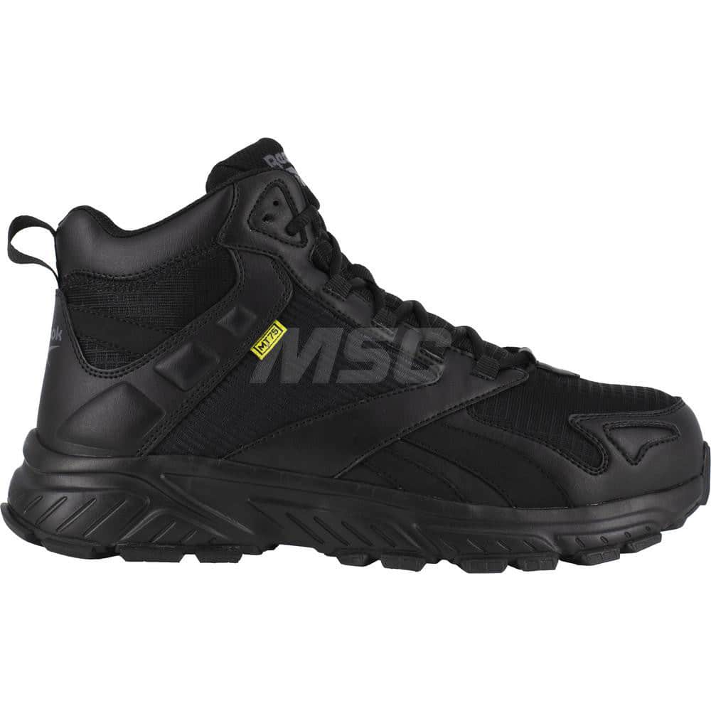 Work Boot: Size 11.5, Polyurethane, Composite Toe Black, Wide Width