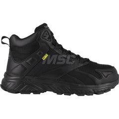 Work Boot: Size 13, Polyurethane, Composite Toe Black, Wide Width