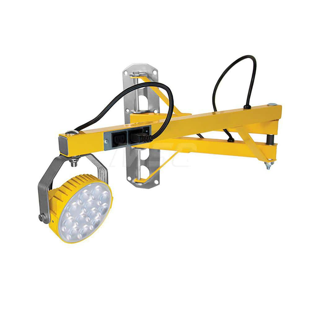 Dock Lights; Type: LED; Wattage: 9.000; Mount Type: Wall Mount; Switch Type: Rocker; Lens Material: Polycarbonate; Voltage: 120 (60 Hz); Wattage: 9.000