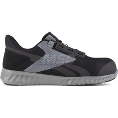 Work Boot: Size 9.5, Mesh, Composite Toe Black, Wide Width