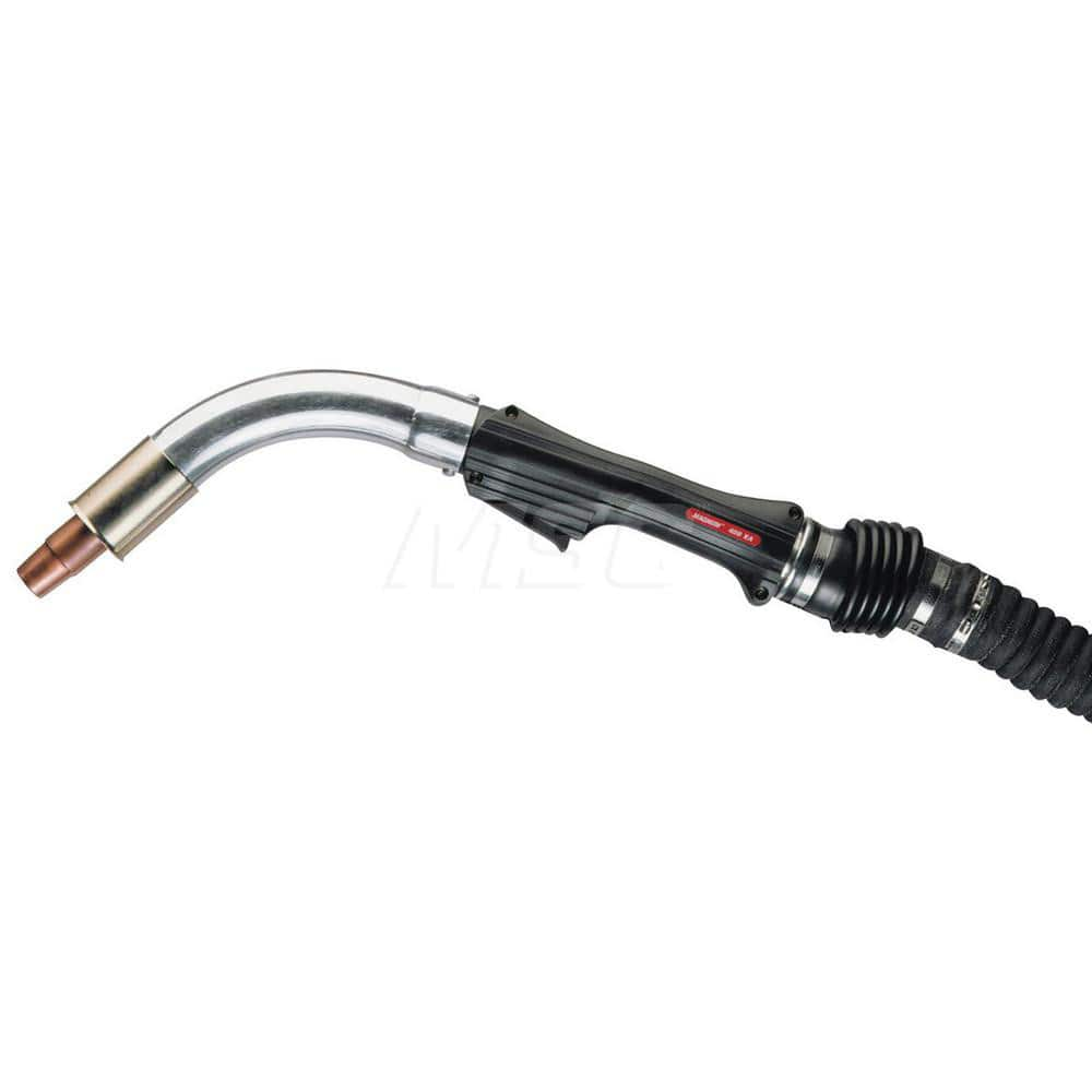 MIG Welding Guns; For Use With: Magnum ™; Length (Feet): 15 ft. (4.57m); Handle Shape: Straight; Neck Type: Fixed; Trigger Type: Standard; For Gas Type: CO2; For Wire Type: Flux Core; Solid