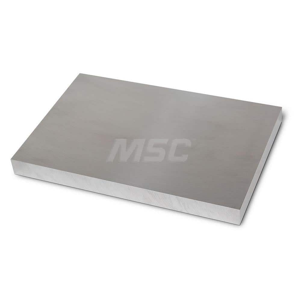 Aluminum Precision Sized Plate: Precision Ground & Milled, 18″ Long, 12″ Wide, 1-1/4″ Thick, Alloy 6061