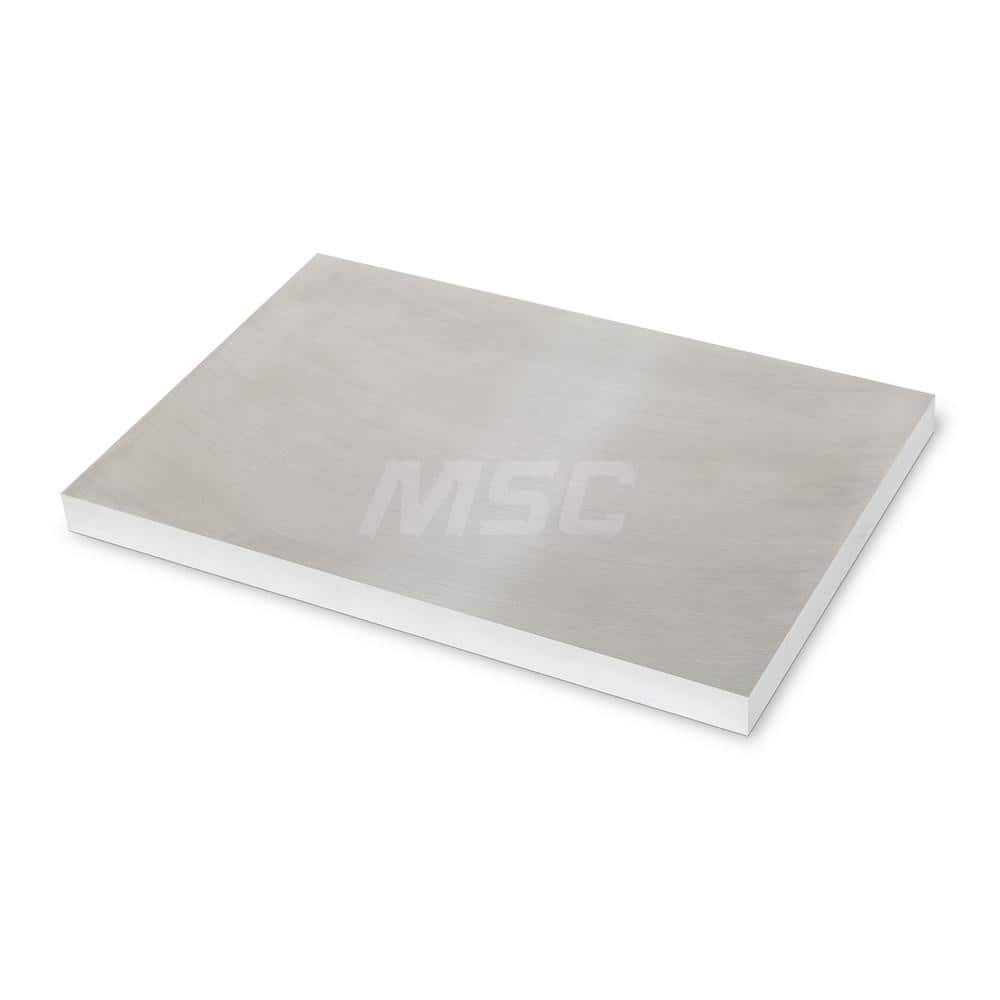 Aluminum Precision Sized Plate: Precision Ground, 12″ Long, 8″ Wide, 1/2″ Thick, Alloy 6061