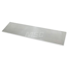 Aluminum Precision Sized Plate: Precision Ground, 24″ Long, 6″ Wide, 1/4″ Thick, Alloy 7075