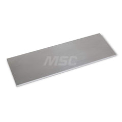 Aluminum Precision Sized Plate: Precision Ground & Milled, 12″ Long, 4″ Wide, 1/4″ Thick, Alloy 2024