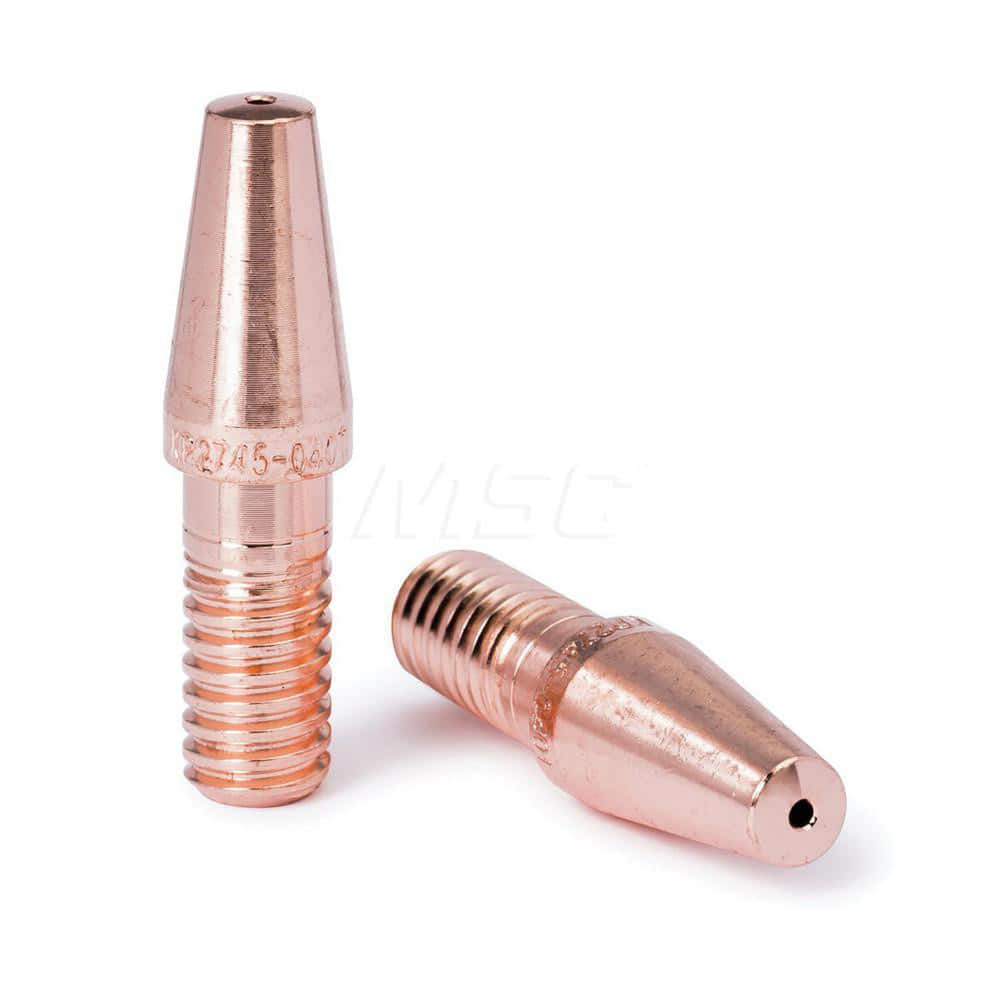 MIG Welder Contact Tip: 1/16″ Min x 1/16″ Max Wire Dia, Threaded Use with Magnum PRO