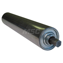 Roller Skids; Roller Material: Steel; Load Capacity: 850; Color: Chrome; Finish: Natural; Compatible Surface Type: Smooth; Roller Length: 33.0000 in; Roller Width: 2.6250; Roller Height: 2.625 in; Roller Diameter: 2.6250; Overall Height: 2.625 in; Overall