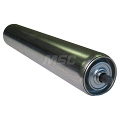 Roller Skids; Roller Material: Steel; Load Capacity: 375; Color: Chrome; Finish: Natural; Compatible Surface Type: Smooth; Roller Length: 21.0000 in; Roller Width: 2.5000; Roller Height: 2.5 in; Roller Diameter: 2.5000; Overall Height: 2.5 in; Overall Len