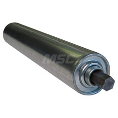 Roller Skids; Roller Material: Galvanized Steel; Load Capacity: 850; Color: Chrome; Finish: Natural; Compatible Surface Type: Smooth; Roller Length: 13.0000 in; Roller Width: 2.5000; Roller Height: 2.5 in; Roller Diameter: 2.5000; Overall Height: 2.5 in;