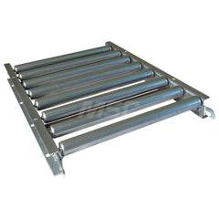 Gravity Conveyors; Conveyor Type: Roller; Component: Straight Conveyor; Telescopic: No; Roller Diameter (Decimal Inch): 1.3800; Overall Width: 18; Wheel Material: Galvanized Steel; Minimum Extended Length: 10.0 ft; Maximum Extended Length: 10.0000; Minimu